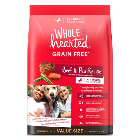 dry wholehearted dog food